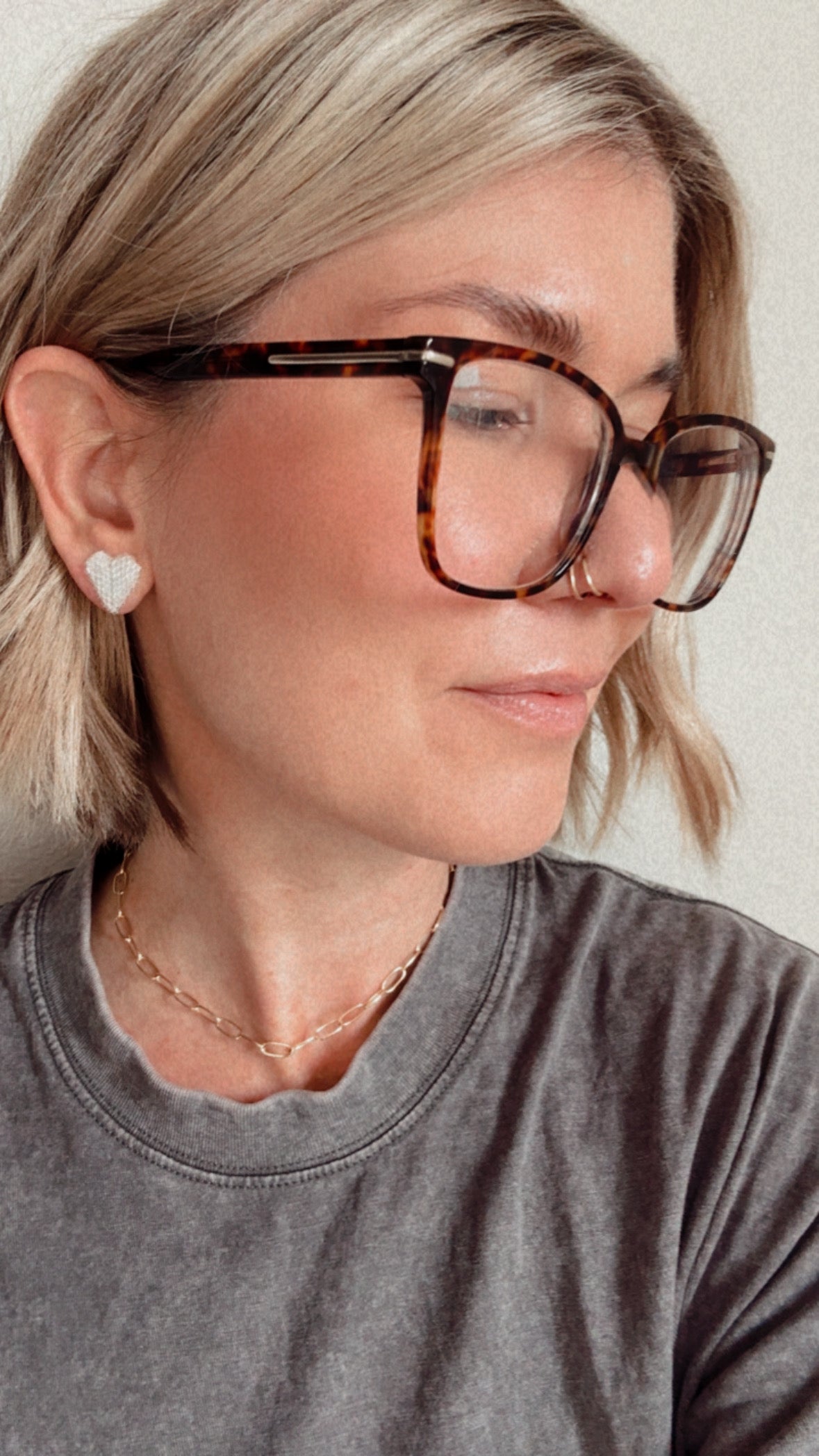 the Heart Studs